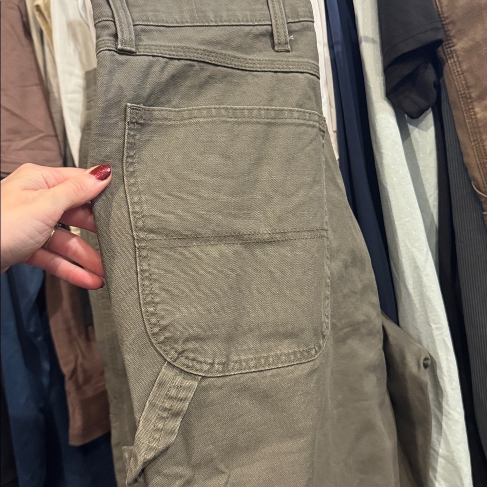 Wrangler • NWT Rustler Carpenter Lose fit heavy denim jeans 40/30 - Picture 6 of 7